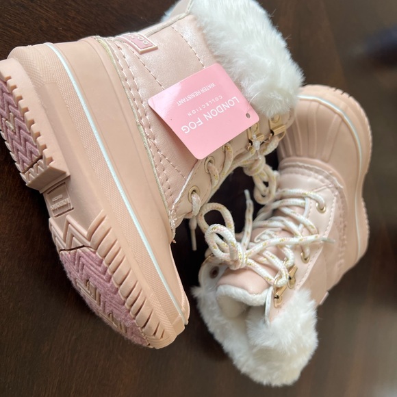 Toddler Pink Fur-Lined Winter Boots | 🆕 Size 6 TODDLER - Picture 10 of 10
